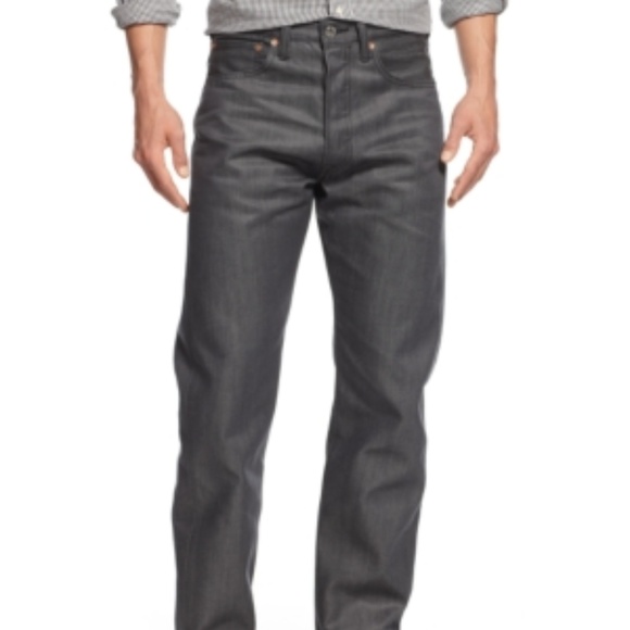 Levi's 501 Original Shrink-to-Fit Battleship Grey - Picture 1 of 1
